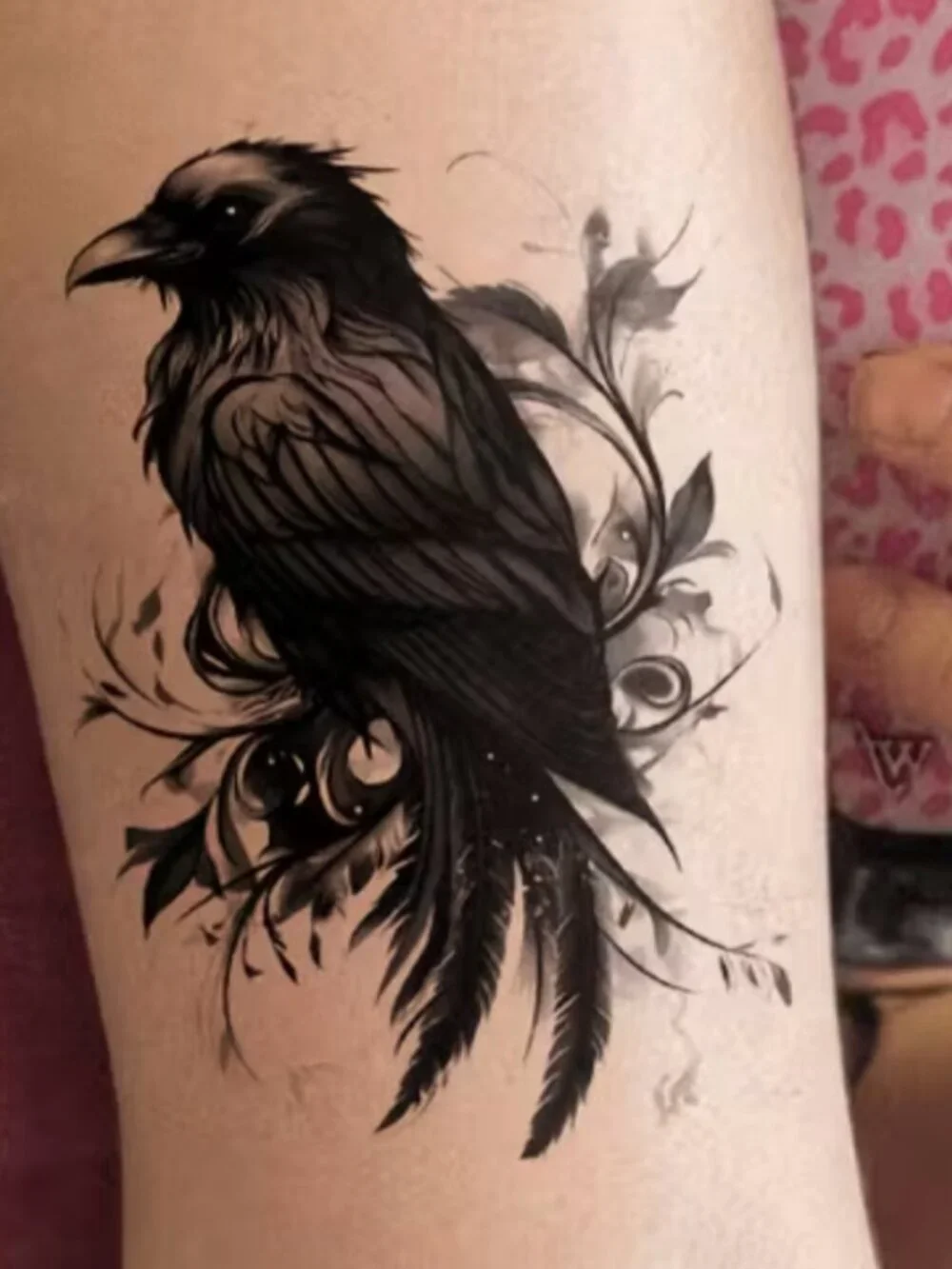 🐈‍⬛️ Halloween Tattoo - Crow